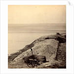 A parapet of Fort Sumpte, looking toward Morris Island by Anonymous