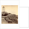 Interior of Fort Sumpte, showing light house by Anonymous