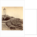 Interior of Fort Sumpte, showing light house by Anonymous