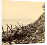 Sea face of Fort Sumpte, looking toward Morris Island by Anonymous