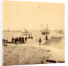 View from the parapet of Fort Sumpte, with Charleston in the distance by Anonymous