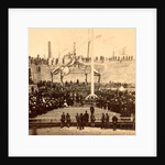 Interior of Fort Sumpte, Charleston Harbor, S.C., April 14th, 1865. Awaiting the arrival of Gen. Anderson and the invited guests to inaugurate the ceremony of raising the old flag by Anonymous