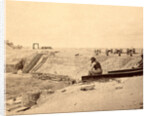 View from the parapet of Fort Sumpte, S.C., with Charleston in the distance by Anonymous