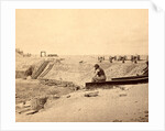 View from the parapet of Fort Sumpte, S.C., with Charleston in the distance by Anonymous