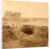 Fortifications and bomb-proofs, in front of Petersburgh (i.e. Petersburg), Va, USA by Anonymous