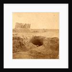 Fortifications and bomb-proofs, in front of Petersburgh (i.e. Petersburg), Va, USA by Anonymous