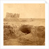 Fortifications and bomb-proofs, in front of Petersburgh (i.e. Petersburg), Va, USA by Anonymous