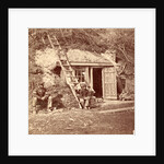 Bomb-proof quarters of Major Strong, at Dutch Gap, VA, July, 1864, USA by Anonymous