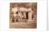 Bomb-proof quarters of Major Strong, at Dutch Gap, VA, July, 1864, USA by Anonymous