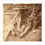 Confederate dead on the battlefield, USA by Anonymous
