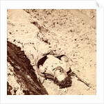Dead Confederate soldier in the trenches, USA by Anonymous