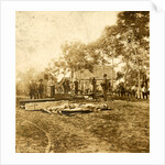 Burial of the Union dead at Fredericksburg, December 15, 1862 by Anonymous