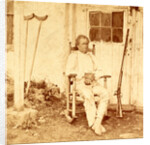 John L. Burns, the old hero of Gettysburgh (i.e. Gettysburg), recovering from his wounds, USA by Anonymous