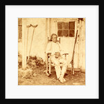 John L. Burns, the old hero of Gettysburgh (i.e. Gettysburg), recovering from his wounds, USA by Anonymous