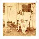 John L. Burns, the old hero of Gettysburgh (i.e. Gettysburg), recovering from his wounds, USA by Anonymous