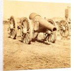 Captured seige guns, at Rocketts, Richmond, Va, USA by Anonymous