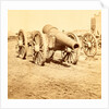 Captured seige guns, at Rocketts, Richmond, Va, USA by Anonymous