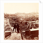 Artillery captured from the rebels, USA by Anonymous