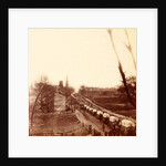 First wagon train entering Petersburg, USA by Anonymous