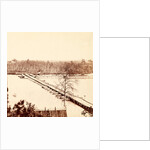 Pontoon across the Appomattox River, VA, Broadway Landing, USA by Anonymous