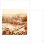 A canvas pontoon bridge, USA by Anonymous