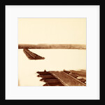 Pontoon bridge opened for steamers, USA by Anonymous