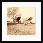 A pontoon boat on wheels, USA by Anonymous