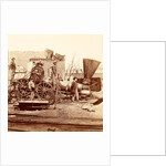 A crippled locomotive in Richmond, USA by Anonymous