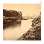 Dutch Gap Canal. Taken after the bank was blown out, USA by Anonymous