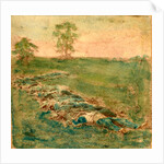 Laid out for burial at Antietam, USA by Anonymous