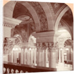 A poem in marble columns and frescoed walls, Congressional Library, Washington, DC, USA by Anonymous