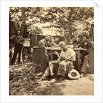 War views. No. 1501, Camp life, Army of the Potomac, writing to friends at home, USA by Anonymous