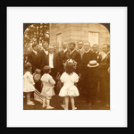 A tribute from the children to President Roosevelt at the monument, Wyoming, Pa., USA by Anonymous