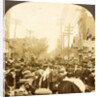 C.T.A.U. Parade on S. Main St., showing John Mitchell in carriage, Wilkes-Barre, Pa., Aug. 10, 1905., USA by Anonymous