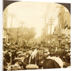 C.T.A.U. Parade on S. Main St., showing John Mitchell in carriage, Wilkes-Barre, Pa., Aug. 10, 1905., USA by Anonymous