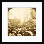C.T.A.U. Parade on S. Main St., showing John Mitchell in carriage, Wilkes-Barre, Pa., Aug. 10, 1905., USA by Anonymous