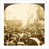 C.T.A.U. Parade on S. Main St., showing John Mitchell in carriage, Wilkes-Barre, Pa., Aug. 10, 1905., USA by Anonymous
