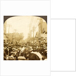 C.T.A.U. Parade on S. Main St., showing John Mitchell in carriage, Wilkes-Barre, Pa., Aug. 10, 1905., USA by Anonymous