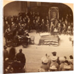 Major Jenkins receiving South Carolina's sword from President Roosevelt, Exposition Auditorium, Charleston, S.C., USA by Anonymous