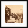 The military parade passing in review before President Roosevelt, Exposition Auditorium, Charleston, S.C., USA by Anonymous