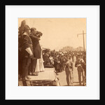 The military parade passing in review before President Roosevelt, Exposition Auditorium, Charleston, S.C., USA by Anonymous