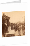 The military parade passing in review before President Roosevelt, Exposition Auditorium, Charleston, S.C., USA by Anonymous