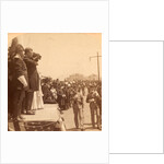 The military parade passing in review before President Roosevelt, Exposition Auditorium, Charleston, S.C., USA by Anonymous