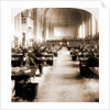 Interior of Bates Hall, Boston Free Library, USA by Anonymous