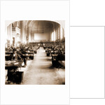 Interior of Bates Hall, Boston Free Library, USA by Anonymous