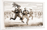 The great footrace for the presidential purse (100,000 and picking) over the Union Course 1852 by Anonymous