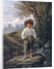 Whittier's barefooted boy by Eastman Johnson