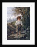 Whittier's barefooted boy by Eastman Johnson