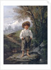 Whittier's barefooted boy by Eastman Johnson