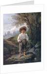 Whittier's barefooted boy by Eastman Johnson